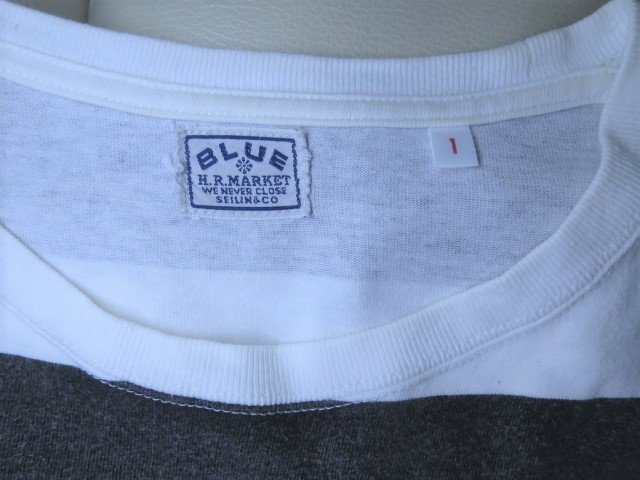 HRM ハリウッド ランチ マーケット BLUE BLUE ボーダー ポケット HRM ハリウッド ランチ マーケット BLUE BLUE ボーダー ポケット