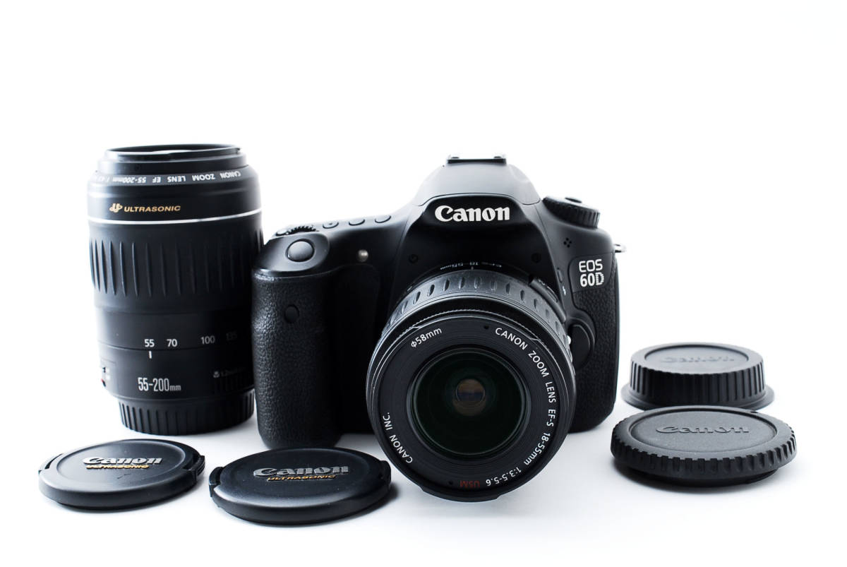 CANON キヤノン EOS 60D ダブルレンズセット | www.hospitaldeyumbo.gov.co