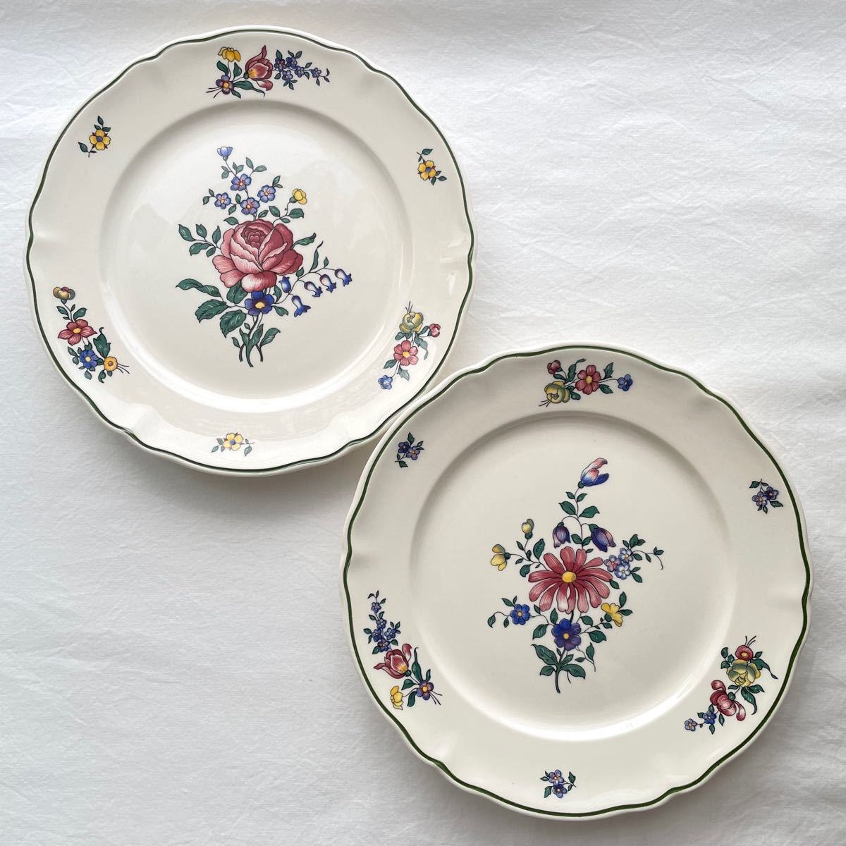 ドイツ フランス アンティーク Villeroy&Boch Alt ビレロイ ドイツ フランス アンティーク Villeroy&Boch Alt ビレロイ