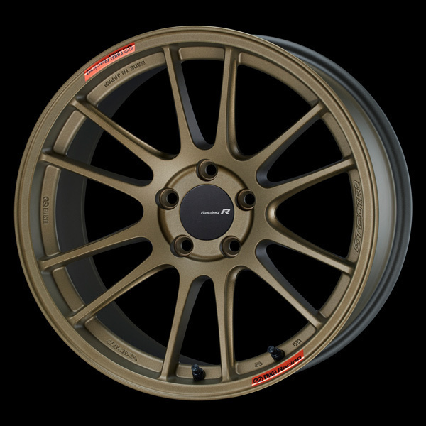 ★エンケイ ENKEI GTC01RR 18x8.5J +35(ET35) 5穴 PCD114.3 Titanium Gold(ゴールド) 新品1本価格_画像1