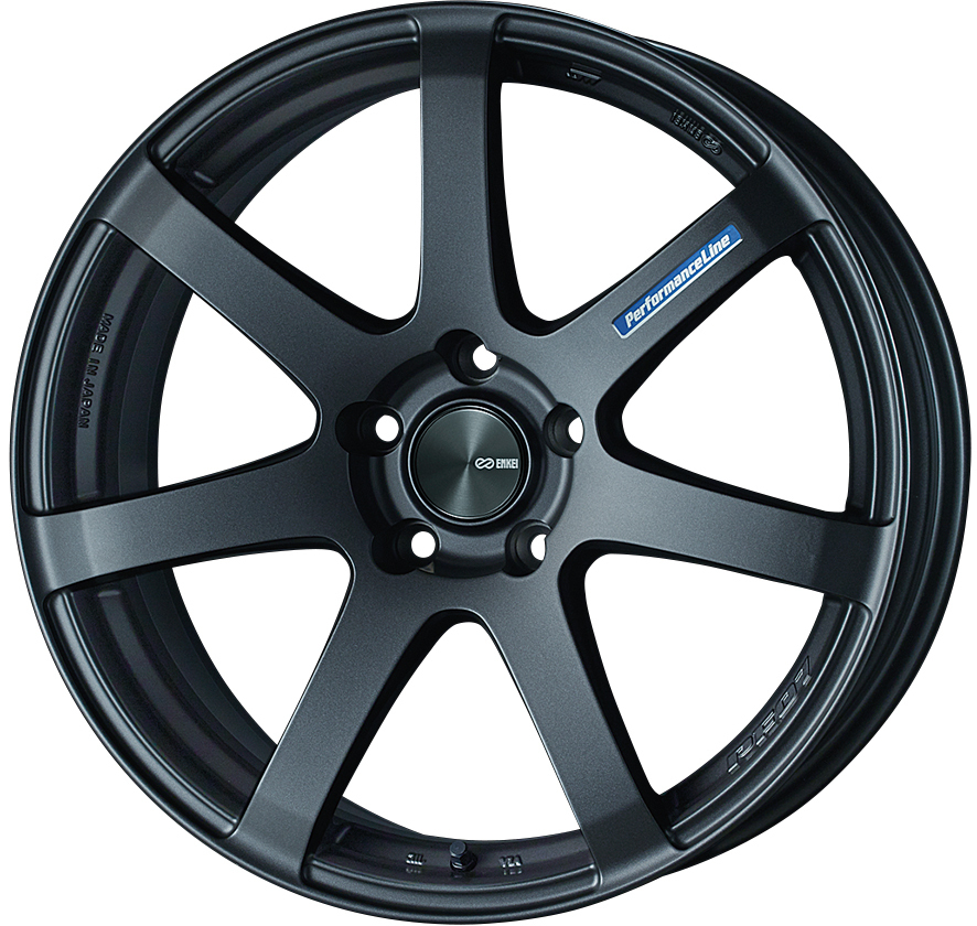 公式の エンケイ ENKEI PF07 18x9.0J 9J 40 ET40 5穴 PCD 100 Matte Dark