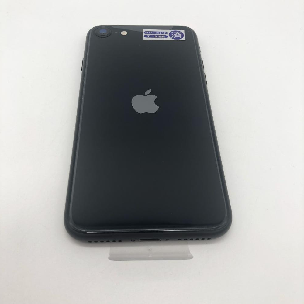 新品・未開封 ミッドナイト(ブラック) (第3世代) SE iPhone 64 au GB スマートフォン本体