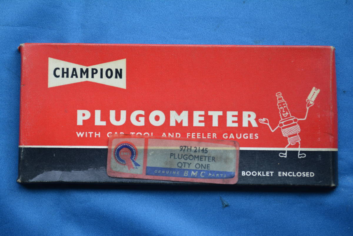 当時物　BMC　純正オプション　CHAMPION PLUGO METER　未使用品_画像1