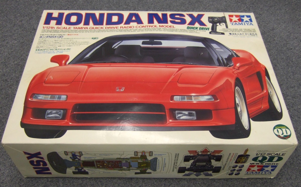 ヤフオク! - ☆1/12 タミヤ 電動RCカー ホンダ NSX QD 動...