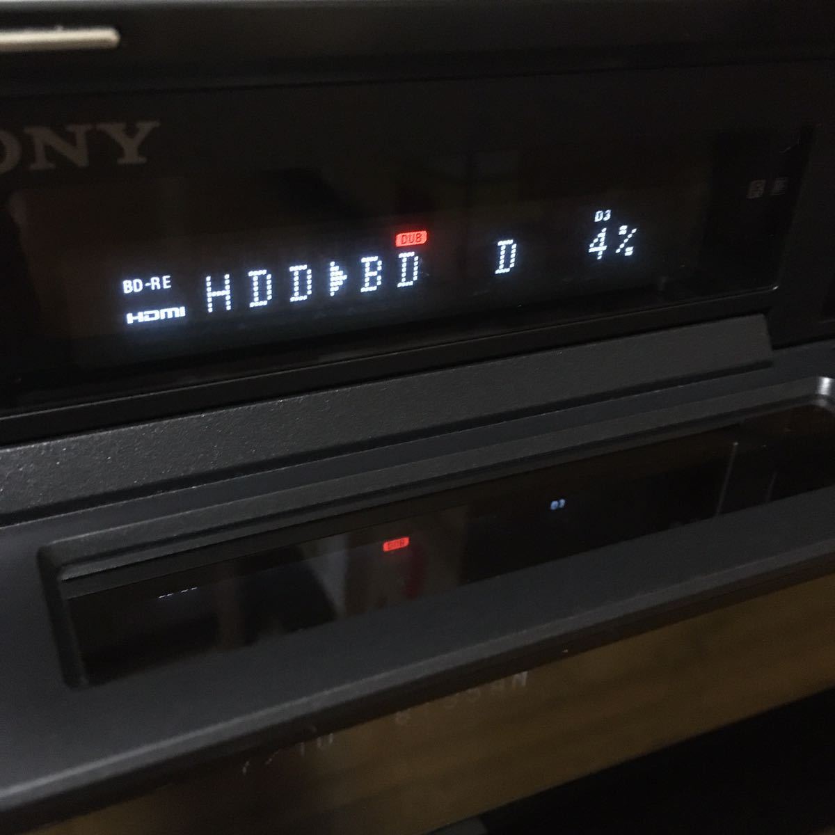 SONY ソニー ブルーレイレコーダー BDZ-EX200 HDD 2TB 動作品 | beia