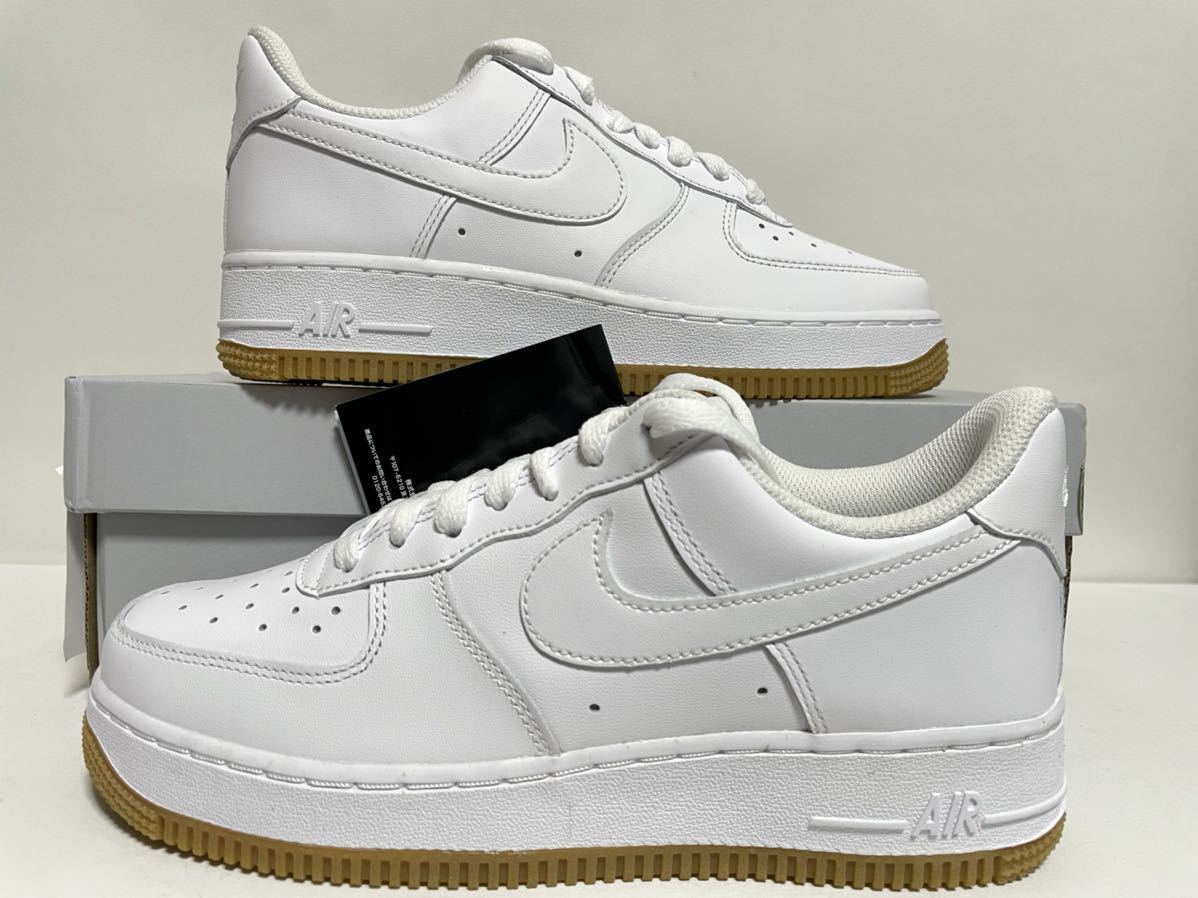 新品】メンズ24 5㎝/ウィメンズ25㎝ Nike Air Force 1 Low White/Gum