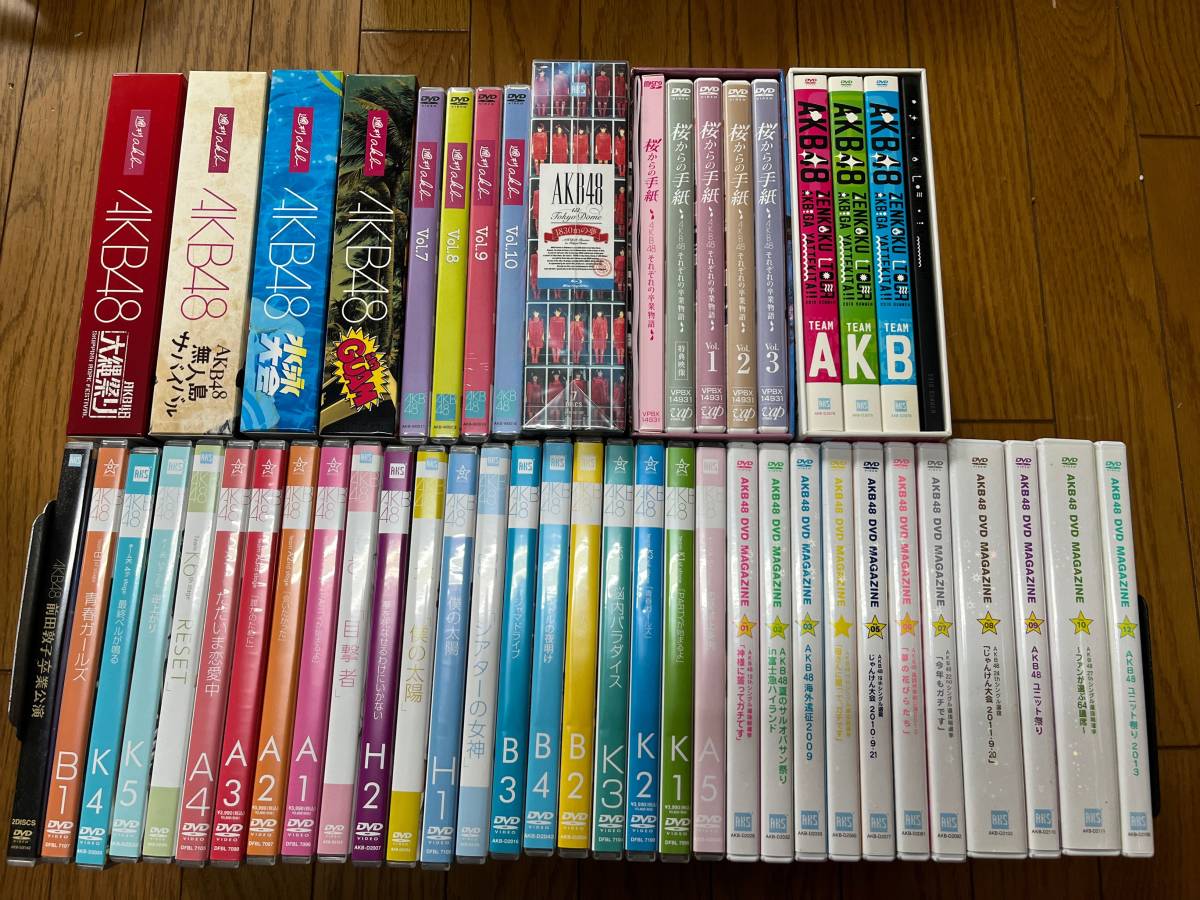 ヤフオク! - AKB48 DVD BOX大量セット 週刊AKB DVD