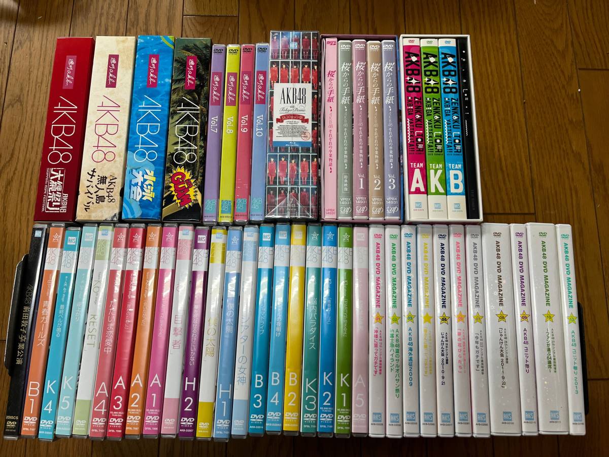 Yahoo!オークション - AKB48 DVD BOX大量セット 週刊AKB DVD