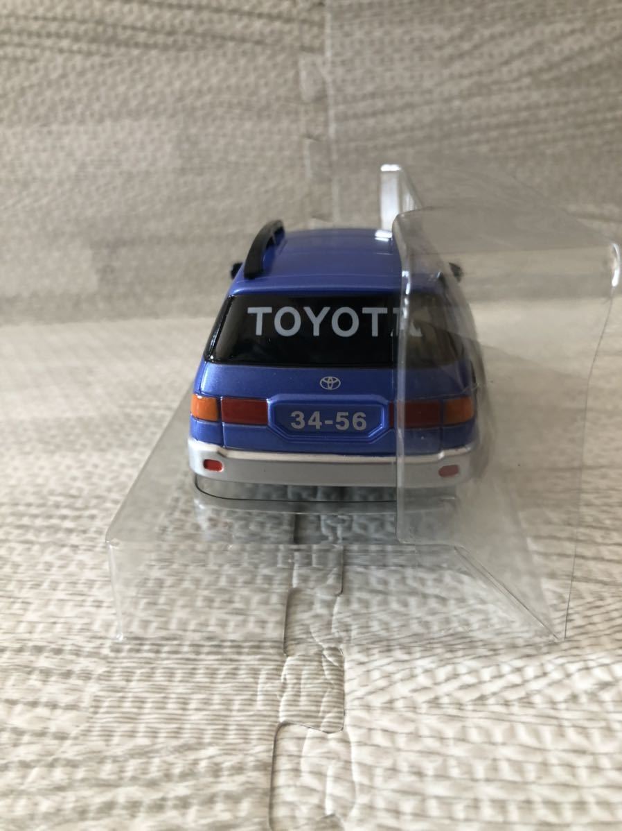 トヨタ イプサム 非売品 プルバックカー ミニカー ブルー_画像4