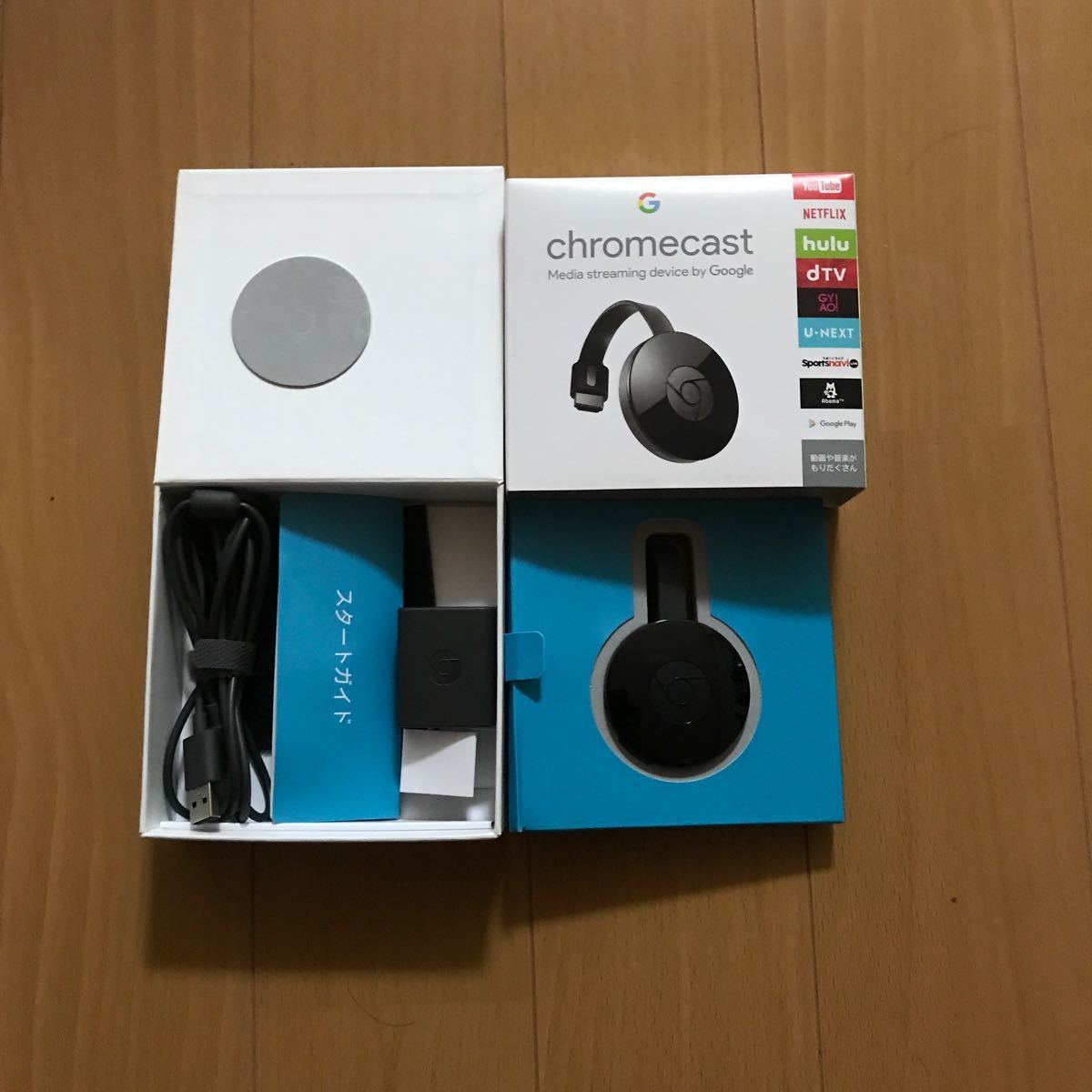 動作確認済》Google Chromecast(第2世代)& Google Home Mini 動作確認済》Google Chromecast(第2世代)& Google Home Mini