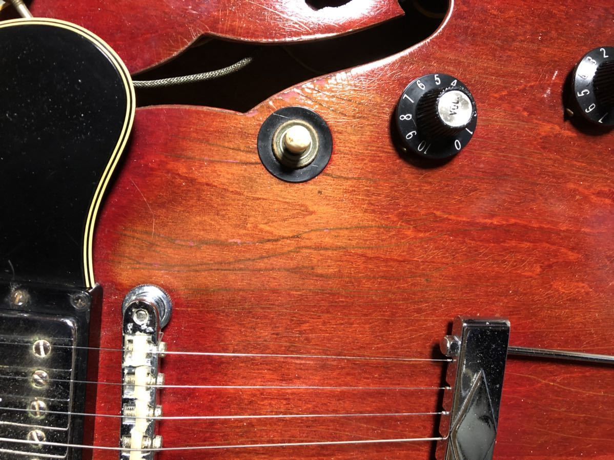 Gibson es335 vintage 68年 ギブソン ビンテージ es-335 ナンバードパフ-