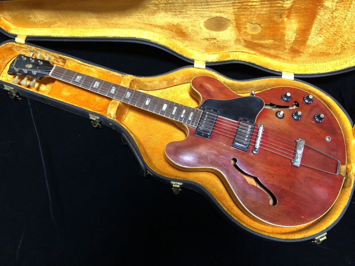 Gibson es335 vintage 68年 ギブソン ビンテージ es-335 ナンバードパフ-