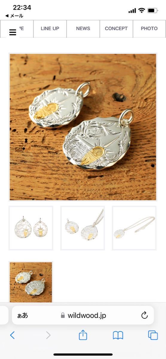 サンライズ 太陽 ネックレス トップ アクセサリー Wild Wood