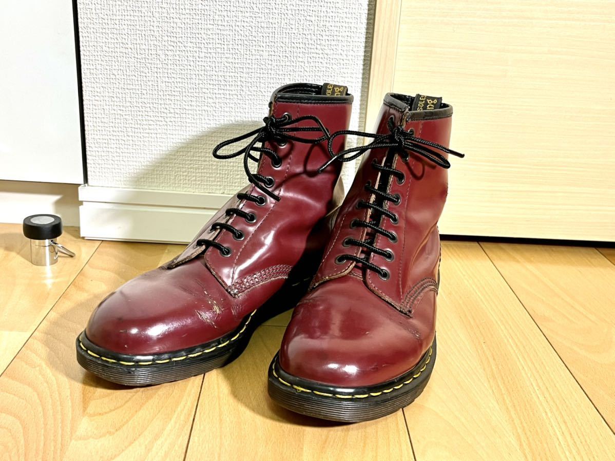 Dr.Martens ドクターマーチン8ホール 英国製 made in England 26cm程度