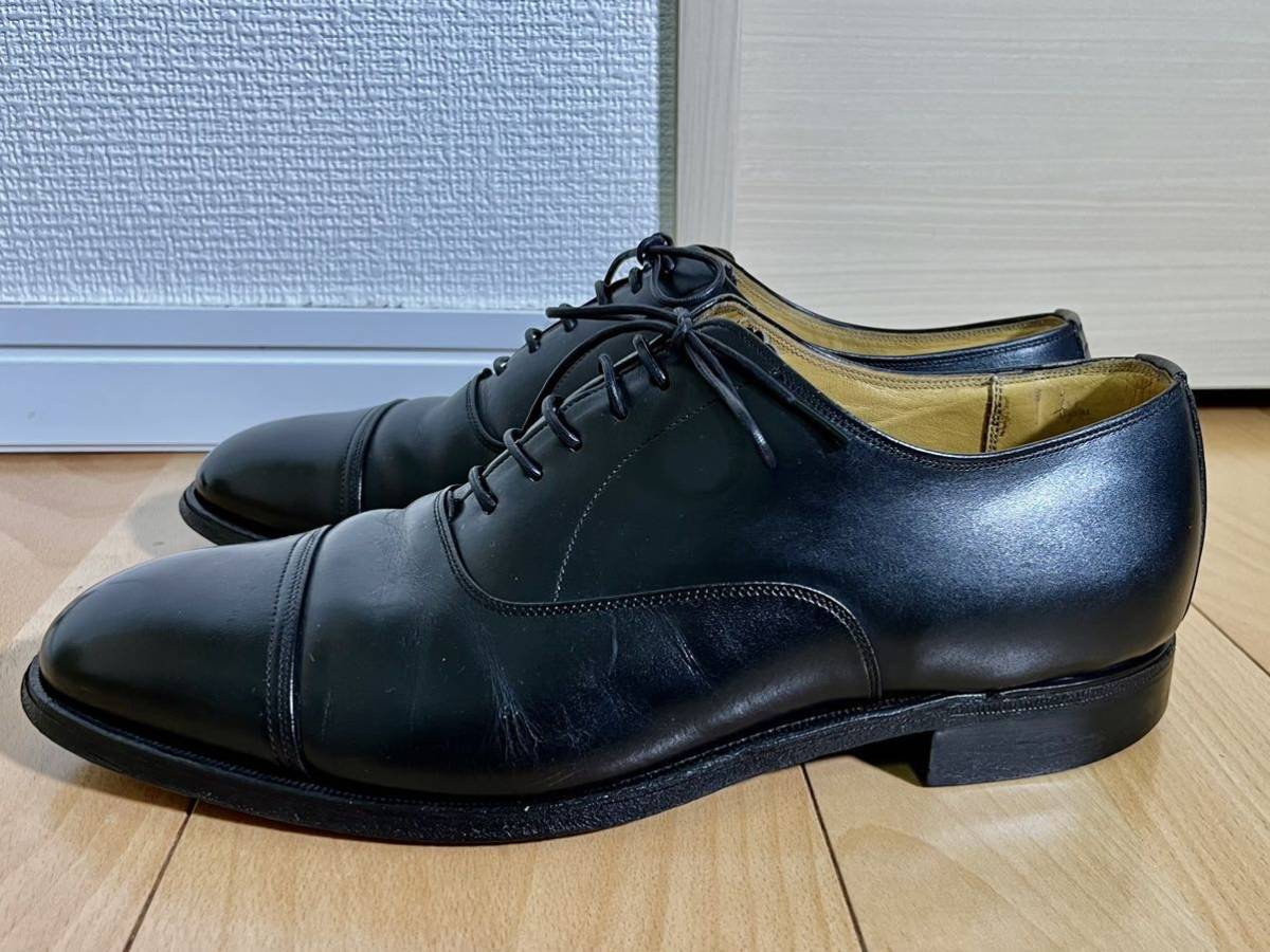 REGAL IMPERIAL GRADEリーガルインペリアルグレード　ビジネスシューズ ストレートチップ ブラック 革靴 25.5EE_画像3