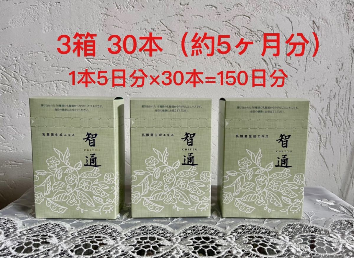 GINGER掲載商品】 智通乳酸菌生成エキス300ml 10ml×10本×3箱