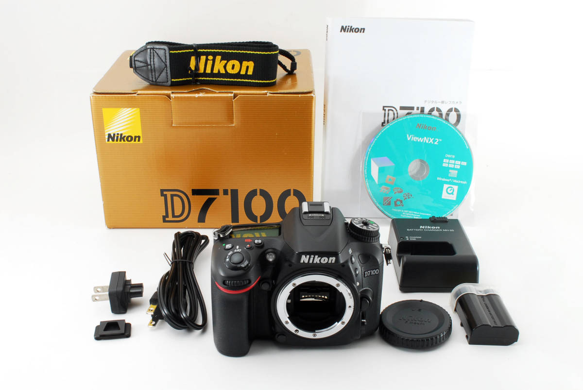 元箱付き！Nikon ニコン D7100 ボディ デジタル 一眼レフ カメラ-