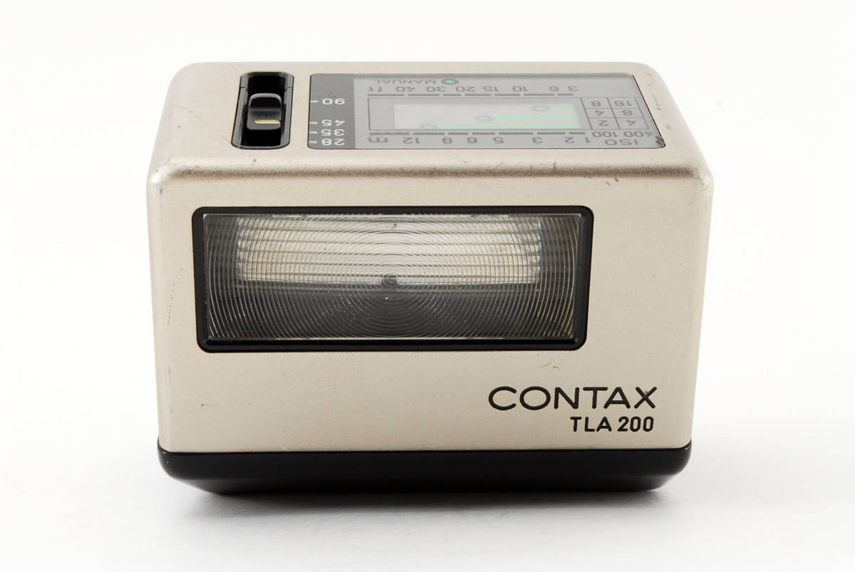 ★超極上★ CONTAX コンタックス TLA200 エレクトロニックス フラッシュ ストロボ フィルムカメラ Contax G1 G2 #6025_画像3