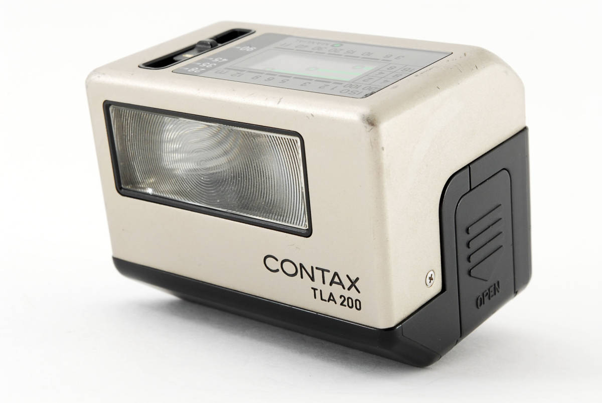 ★超極上★ CONTAX コンタックス TLA200 エレクトロニックス フラッシュ ストロボ フィルムカメラ Contax G1 G2 #6025_画像2