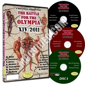 The Battle For The Olympia 2011　DVD　ボディビル_画像1