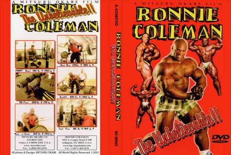 ボディビルトレーニングDVD Ronnie Coleman -Unbelievable ロニー