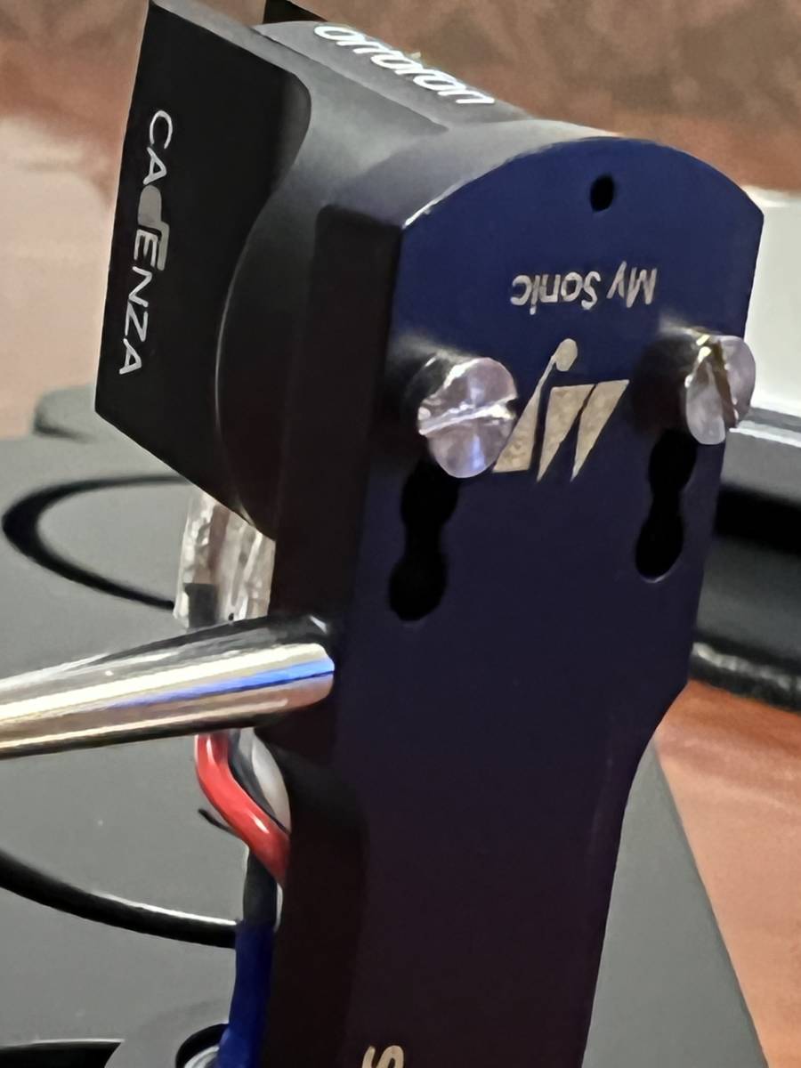 新同ORTOFON CADENZA BLACK オルトフォンカデンツァブラック 元箱 証明書付き 早いもの勝ちMysonicシェル付き 6