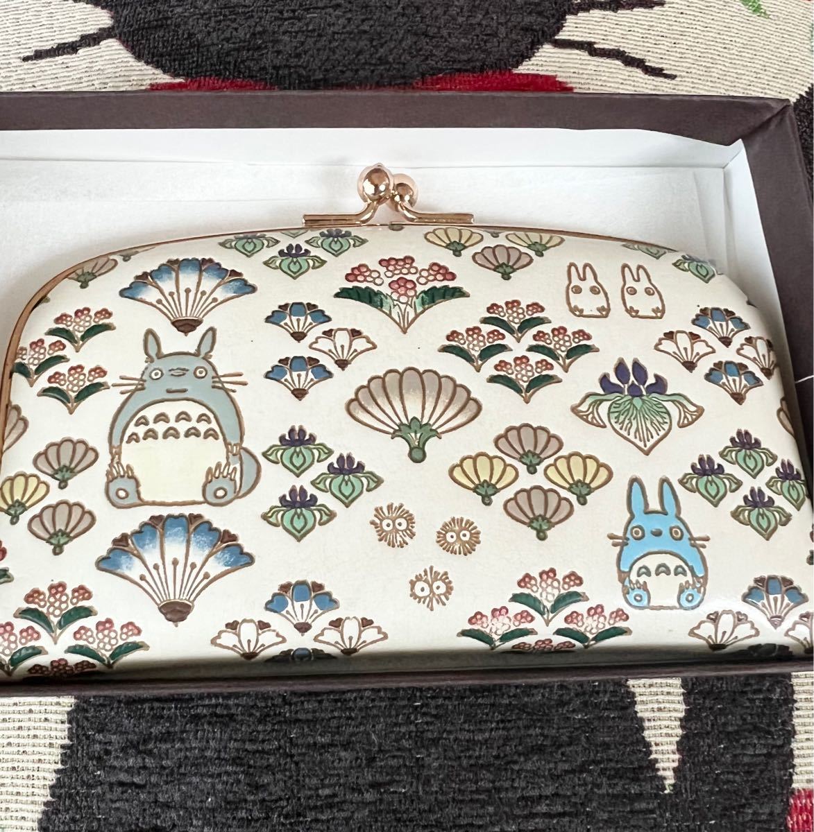 スタジオジブリ×文庫屋「大関」】となりのトトロ 天溝がま口 お スタジオジブリ×文庫屋「大関」】となりのトトロ 天溝がま口 お