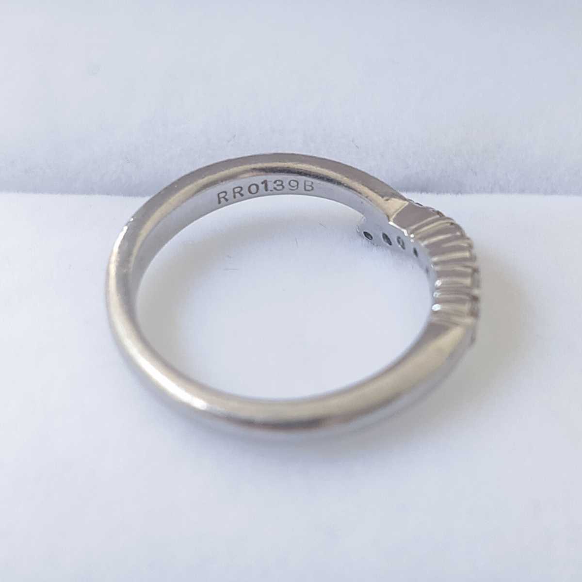 ロイヤルアッシャー ダイヤモンド リング Pt900 0.12ct G VS-1 | www
