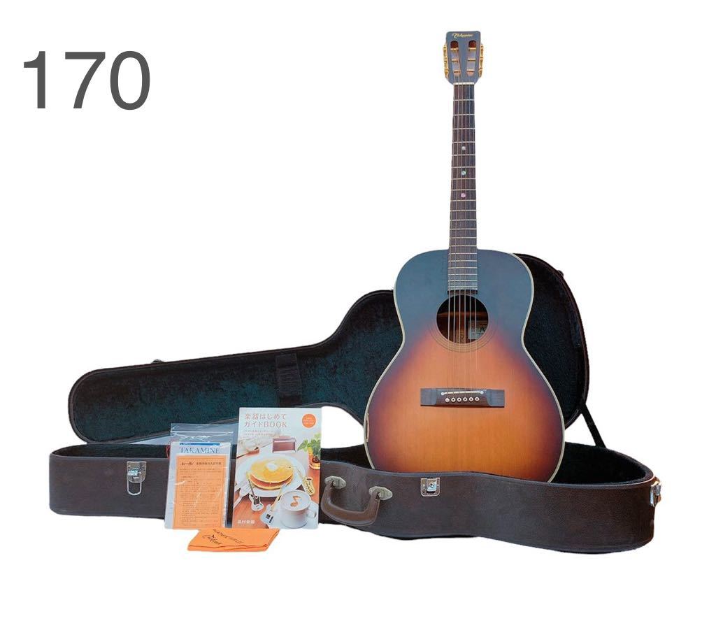  CS90 1円〜 Takamine アコースティックギター PT-408 エレアコ ギター ハードケース付 音楽 楽器 動作未確認 中古 現状品_画像1