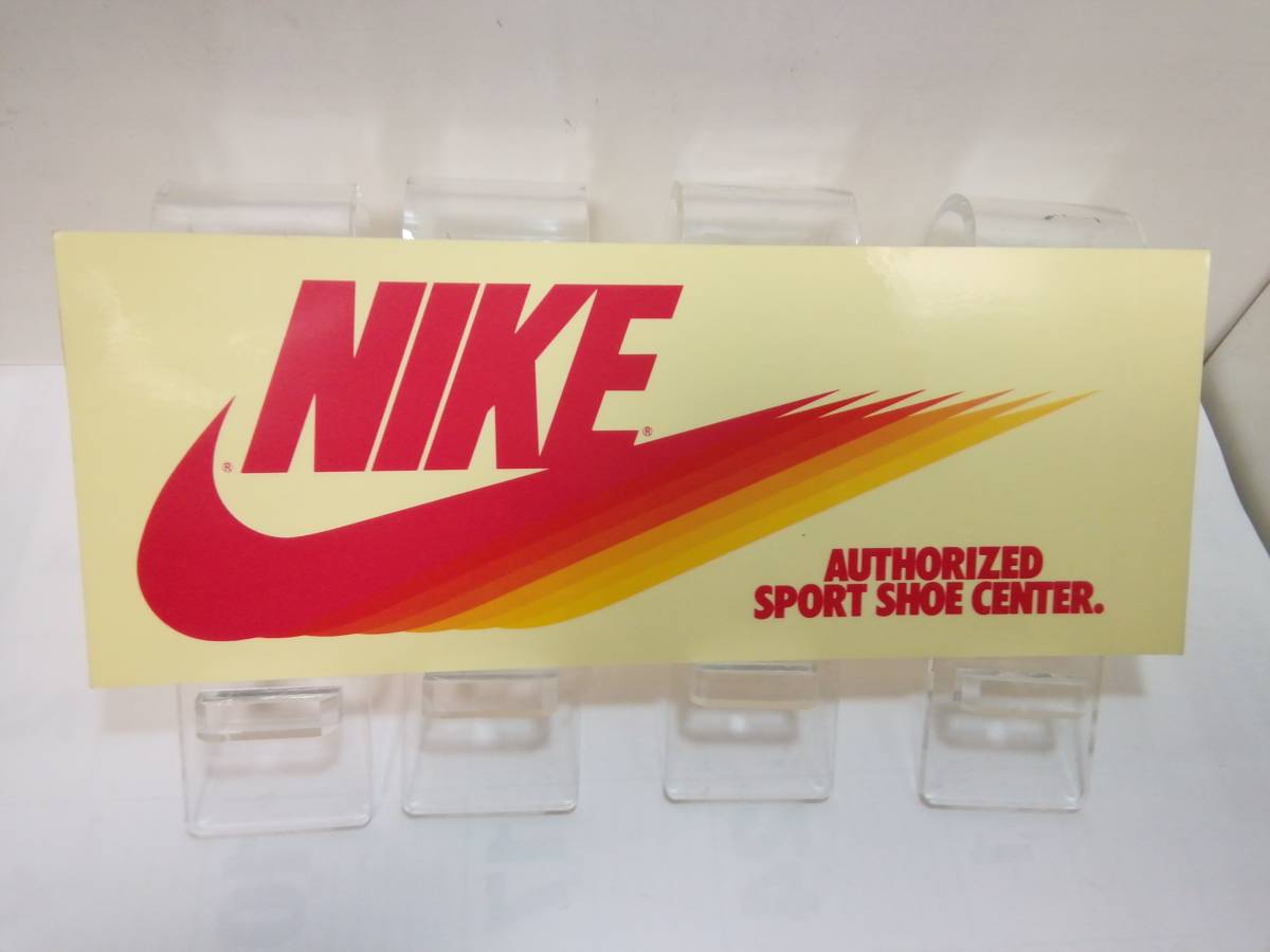  Nike NIKE 80 period Novelty [ sticker * seal ]{GRADATION} somewhat dirt attrition have A-1free