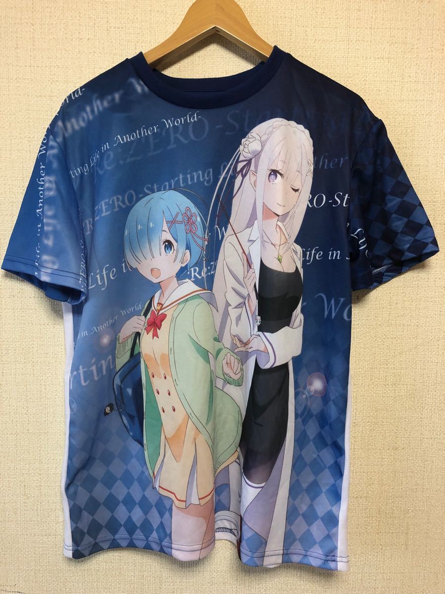 最大69%OFFクーポン Re:ゼロから始まる異世界生活 Tシャツ L レム
