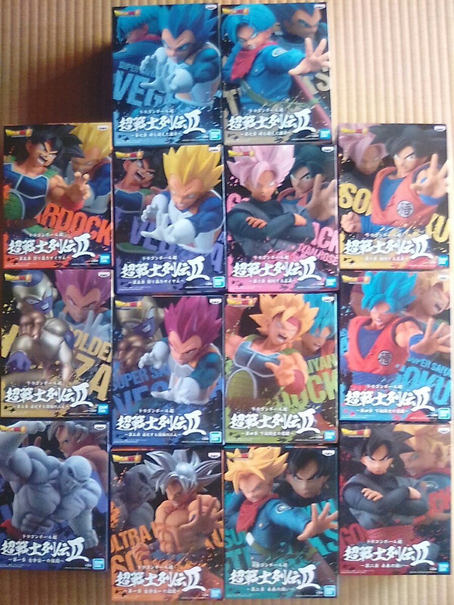 ドラゴンボール 超戦士列伝Ⅱ 第1章~7章 14点セット フィギュア