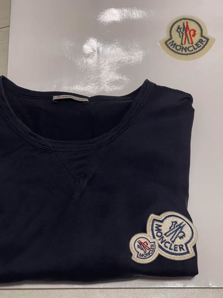 MONCLER モンクレール 半袖Tシャツ ネイビー美品