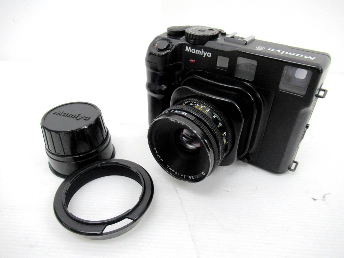 大放出セール】 Mamiya f3.5 f=75mml G Mamiya 6 マミヤ フィルム