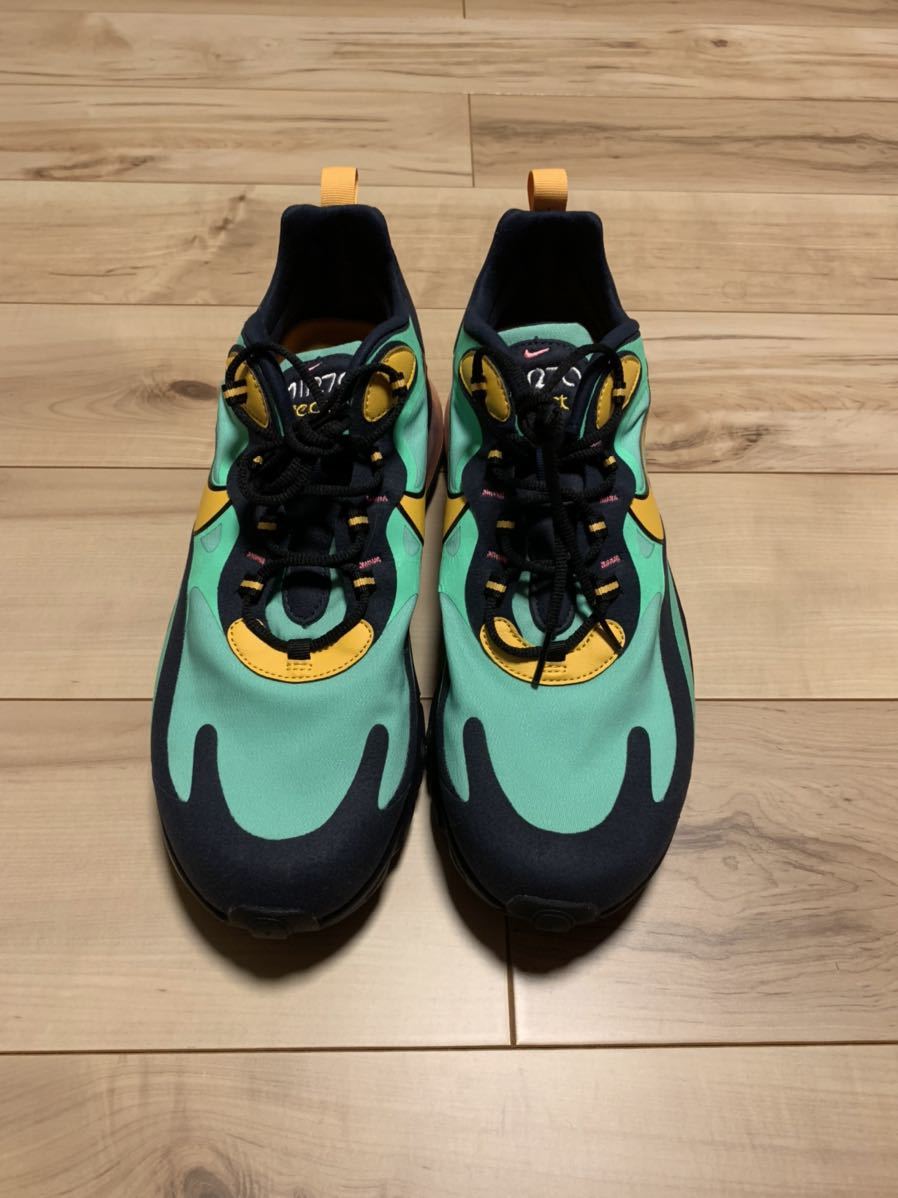 新品未使用箱ナシNIKE AIR MAX270 REACT “Electro Green” rental-camera.jp