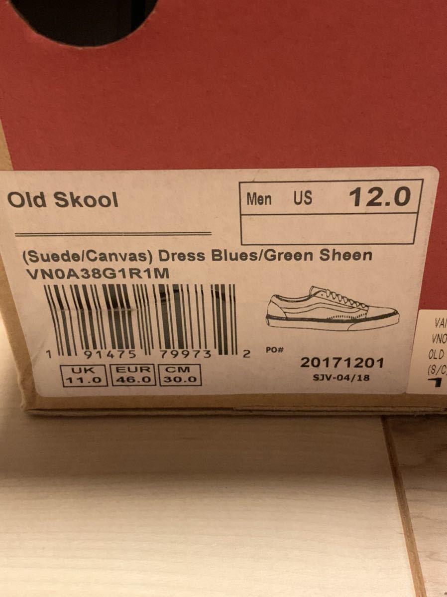 新品未使用 VANS OLD SKOOL SUEDE CANVAS_画像7