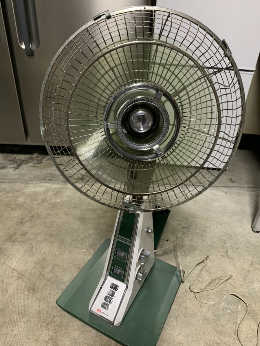 ヤフオク! - HITACHI 日立 H-625 昭和レトロ 扇風機 動作...