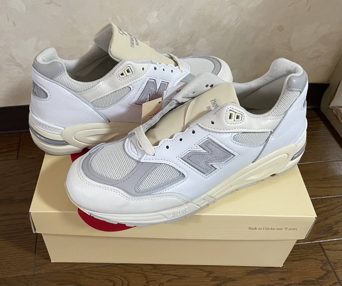 ニューバランス M990 TC2 V2 NEW BALANCE シーソルト テディ・サンティス 27.5 US9.5 Sea Salt by Teddy Santis_画像1