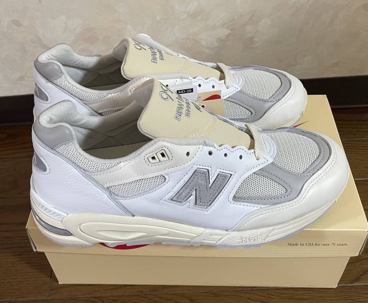 ニューバランス M990 TC2 V2 NEW BALANCE シーソルト テディ・サンティス 27.5 US9.5 Sea Salt by Teddy Santis_画像3