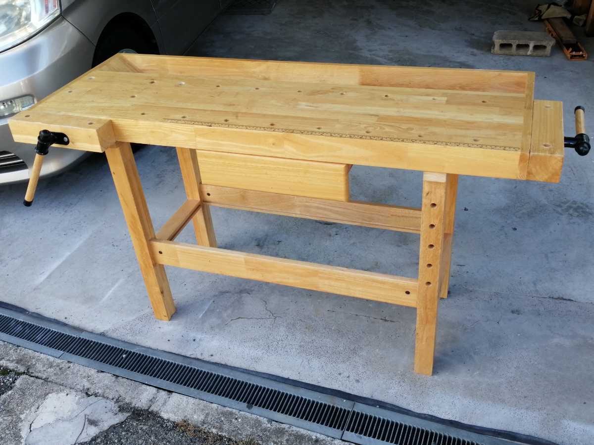 Yahoo!オークション - 作業台 木製 ワークベンチ 中古 Yahoo!オークション - 作業台 木製 ワークベンチ 中古