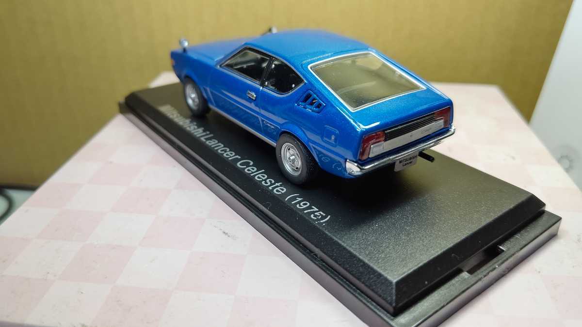 100円スタート Mitsubishi Lancer Celeste 1975 三菱 ランサー スケール 1/43 国産名車コレクション_画像4
