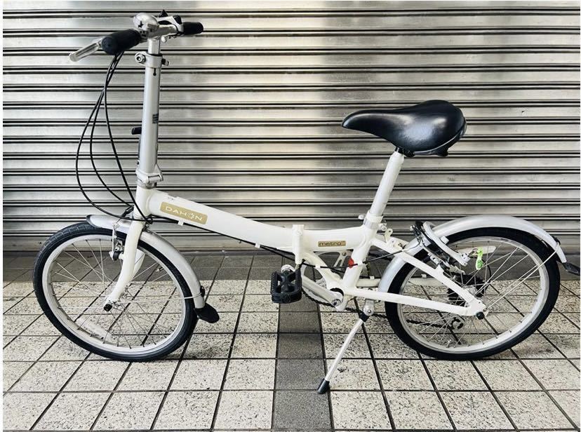 DAHON metro D6 ダホン メトロ 20インチ 折り畳み自転車 外装6速★整備済
