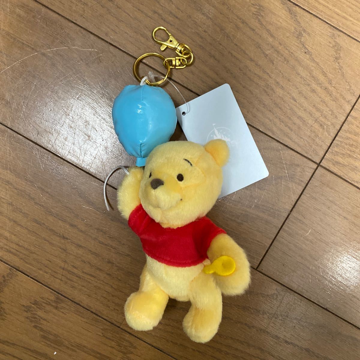 プーさん ぬいぐるみキーホルダー・キーチェーン POOH'S BALLOON プーさん ぬいぐるみキーホルダー・キーチェーン POOH'S BALLOON
