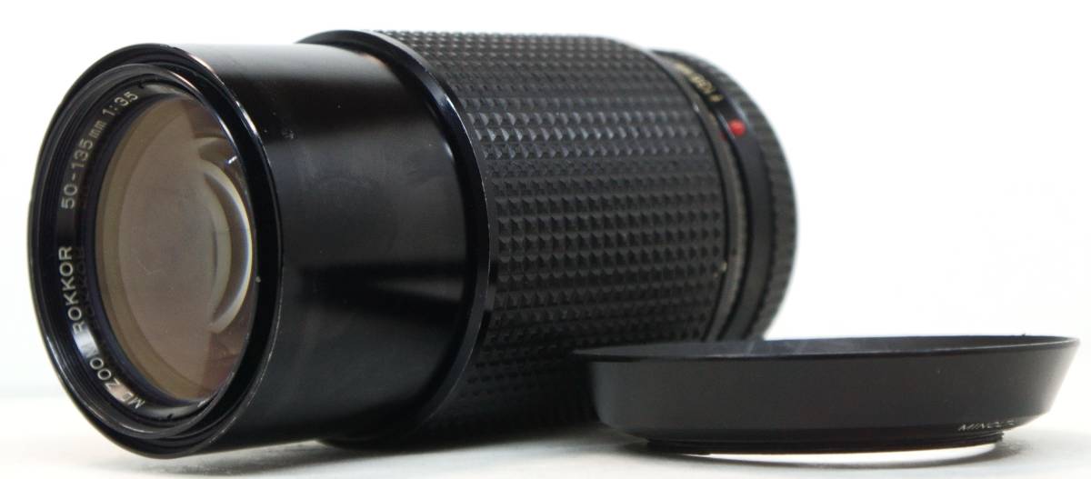 PayPayフリマ｜~実写確認済~ 外観美品・人気の望遠レンズ ミノルタMDマウント用 MINOLTA MD ZOOM ROKKOR 50-135mm  F3 5 (G1046)