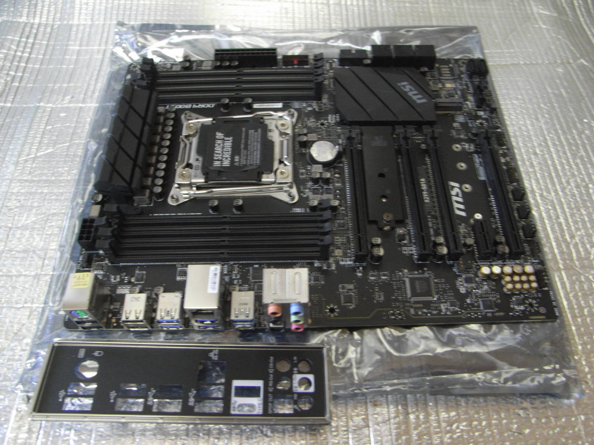 msi X299-S01A VER.2.0 (MS-7A94)(LGA2066 ATX MB・訳あり動作品