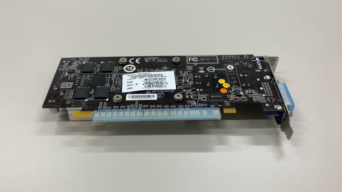 msi NVIDIA GeForce GT 620 GDDR3 1GB N620GT-MD1GD3/LP グラフィックボード  動作確認済みです｜PayPayフリマ