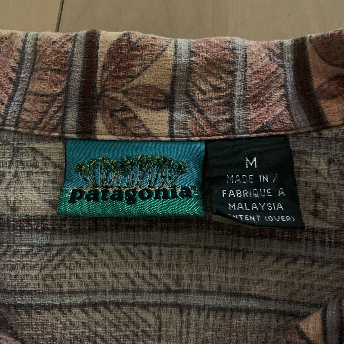 Patagonia パタゴニア 総柄 アロハシャツ ヤシの木タグ 94年 S4 