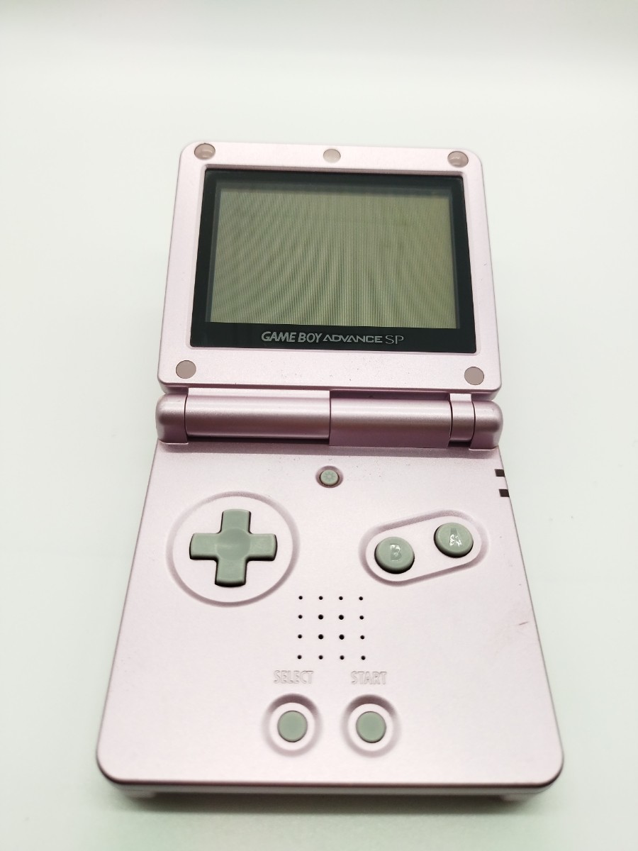 ゲームボーイアドバンスSP AGS-001 パールピンク GBA SP GAME BOY ADVANCE