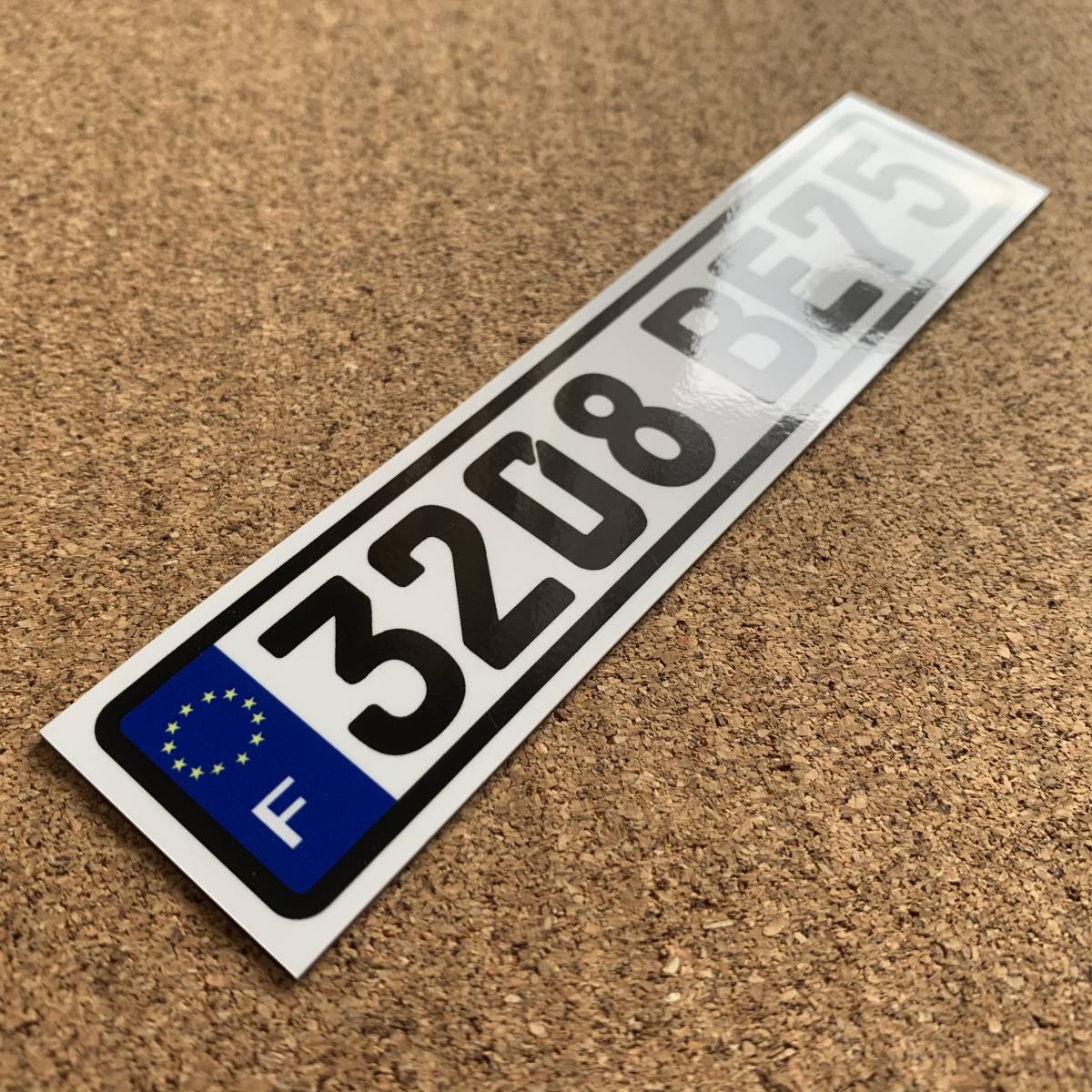 * Mini размер * евро plate стикер * желающий номер указание возможность!14cm размер номерная табличка Германия Volkswagen Benz BMW EU