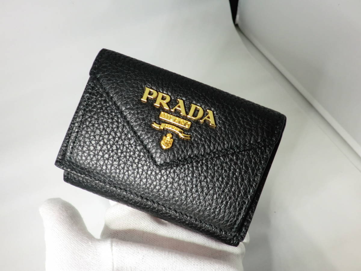PRADA プラダ サフィアーノ ミニ財布 イタリア購入本物新品♯2｜PayPay 